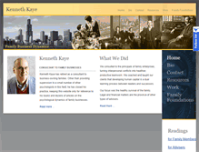 Tablet Screenshot of kaye.com